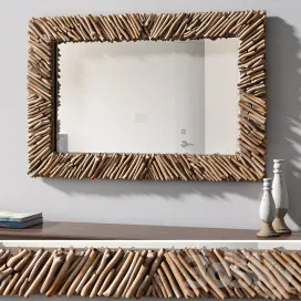 Pottery Barn NATURAL DRIFTWOOD MIRROR